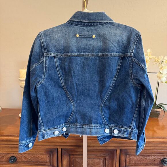 GAP x Cult Gaia Collab Denim Jacket Large Rare Sold Out NWT - Picture 4 of 9